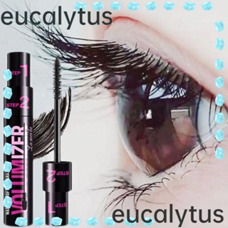 Eucalytus1 ขนตาปลอม กันน้ํา ติดทนนาน ขนาดเล็ก สีดํา 3 ชิ้น สําหรับผู้หญิง