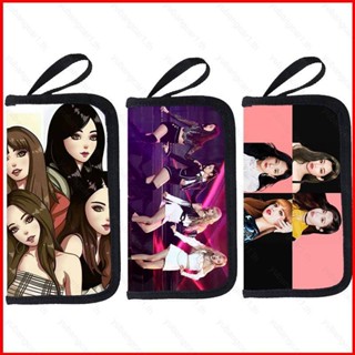 Yb1 BLACKPINK JISOO LISA JENNIE Zero กระเป๋าสตางค์ใบยาว มีซิป อเนกประสงค์ ใส่บัตรได้ BY1