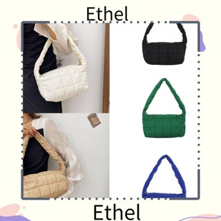 Ethel1 กระเป๋าสะพายไหล่ ผ้าไนล่อน สีแคนดี้ สําหรับผู้หญิง