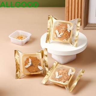 Allgoods ถุงพลาสติกใส่ขนมไหว้พระจันทร์ บิสกิต แฮนด์เมด กันความชื้น กันฝุ่น DIY 100 ชิ้น