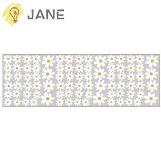 Jane สติกเกอร์ไวนิล ลายดอกเดซี่ สีขาว ลอกออกได้ 30*90 ซม. สําหรับติดตกแต่งผนังห้องเด็กวัยหัดเดิน