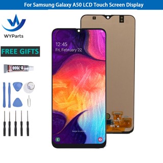 ใหม่ หน้าจอสัมผัสดิจิทัล OLED พร้อมกรอบ สําหรับ Samsung galaxy A50 2019 A505F DS A505F A505FD A505A