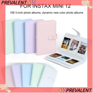 Preva อัลบั้มรูปภาพ หนัง PU 3 นิ้ว สําหรับ Fujifilm Instax mini 12