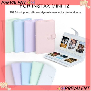 Preva อัลบั้มรูปภาพ หนัง PU 3 นิ้ว สําหรับ Fujifilm Instax mini 12