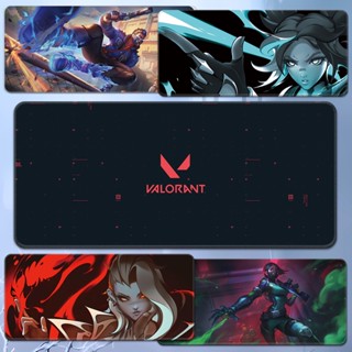 VALORANT Oversized computer table mat High definition mouse pad Anime game peripheral Keyboard pad custom ขนาดใหญ่กว่า โต๊ะคอมพิวเตอร์เสื่อความละเอียดสูงแผ่นรองเมาส์อะนิเมะเกมต่อพ่วงแป้นพิมพ์ ที่กำหนดเอง