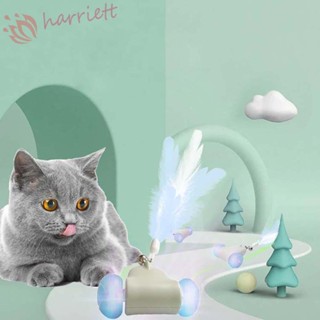 Harriett ของเล่นหนูบิน แบบโต้ตอบ ชาร์จ USB หลากสี สําหรับฝึกสัตว์เลี้ยง แมว ขนาดเล็ก