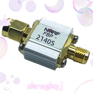 Nmrf ฟิลเตอร์กรองสัญญาณ SAW 2140MHz พร้อมอินเตอร์เฟซ SMA ลดเสียงรบกวน UMTS 1DB 1 ชิ้น