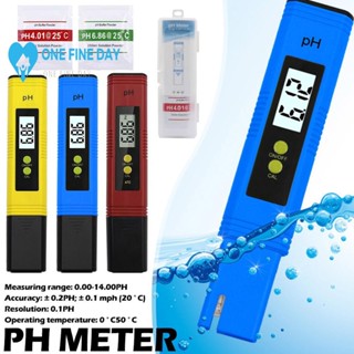 เครื่องทดสอบค่า TDS ความแม่นยําสูง เครื่องทดสอบน้ําดิจิทัล 0-14 0-9990ppm TDS PH I4X7