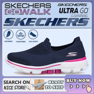 [penghantaran Ekspres] ULTRA LIGHT Skechers_Go Walk รองเท้าแฟชั่น ระบายอากาศ สําหรับผู้หญิง