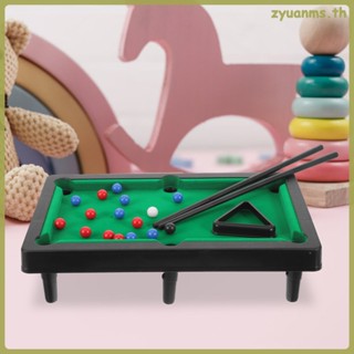 ของเล่นโต๊ะพูล ขนาดเล็ก ของใช้ในครัวเรือน สําหรับเล่นเกมบิลเลียด 1 ชุด