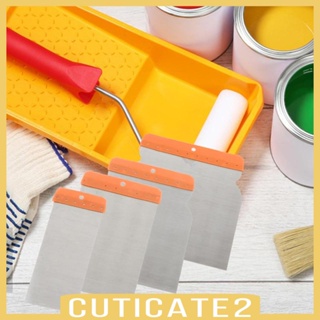 [Cuticate2] ที่ขูดปูนปลาสเตอร์ ซีเมนต์ ด้ามจับสบาย 4 ชิ้น