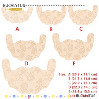 Eutus แผ่นบราชั้นใน ดันทรง ปักลายลูกไม้ รูปตัว U สําหรับสตรี