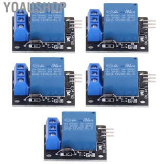 Yoaushop 5pcs Relay Board For 1 Channel Module Development