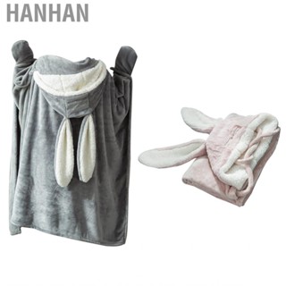 Hanhan Wearable Hooded   Soft Poncho Large for Afternoon Nap