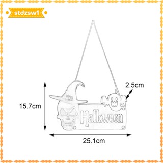 [stdzsw1] ป้ายสัญลักษณ์ฮาโลวีน คลาสสิก สําหรับตกแต่งบ้านผีสิง