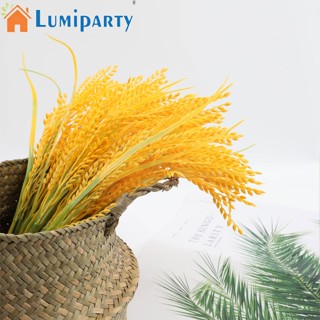 Lumiparty หูข้าวสาลีจําลอง แบบนิ่ม 7 ส้อม สําหรับตกแต่งบ้าน