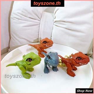 ไดโนเสาร์กัดนิ้วของเล่นเด็กของเล่นเด็กขายส่งชุดเคลื่อนย้ายได้ Tyrannosaurus Rex (toyszone.th)