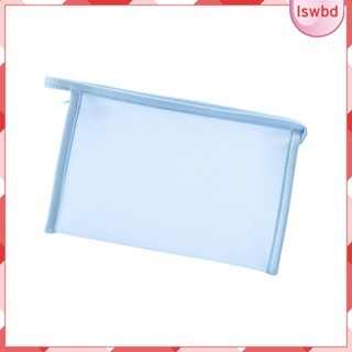 [lswbd] กระเป๋าเครื่องสําอาง PVC กันน้ํา เปิดขนาดใหญ่ สําหรับผู้หญิง