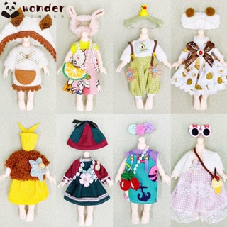 Wonder ชุดเดรส 10 แบบ สําหรับตุ๊กตา 1/11Obitsu11 Ob11 Ob11 Gsc 16~17 ซม.