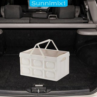 [Sunnimix1] กล่องเก็บของ แบบพับได้ สําหรับตั้งแคมป์ ในร่ม และสํานักงาน