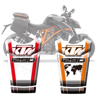 สติกเกอร์ ลายก้างปลา สําหรับติดตกแต่งถังน้ํามันรถจักรยานยนต์ KTM 1290 Super Adventure T 15-17