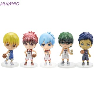 Huimao ตุ๊กตาฟิกเกอร์บาสเก็ตบอล Kurokos Kurokos Basketball Kuroko Tetsuya ของเล่น ของสะสม สําหรับเด็ก 5 ชิ้น ต่อชุด