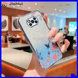 เคสโทรศัพท์มือถือ ลายผีเสื้อกระพริบ สําหรับ Poco X3 Pro Poco X3 NFC MMHY