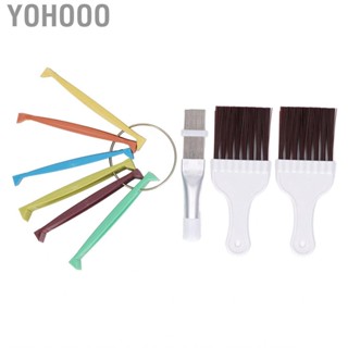 Yohooo Fin Cleaner Metal Comb Condenser Cleaning Brush Straightener