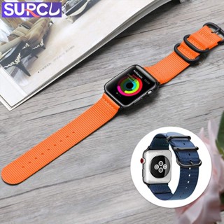 สายนาฬิกาข้อมือไนล่อน ระบายอากาศ 42 มม. 38 มม. สําหรับ apple watch Series ultra 8 7 49 มม. 45 มม. 41 มม. 6 5 4 SE 40 มม. 44 มม. iwatch smart watch Series 6 5 4 3 2 1