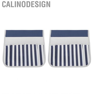 Calinodesign Garden Stool Side Bag Wide Application Portable Kneeler Tool Durable Multiple Pockets 600D Oxford Cloth for Patio