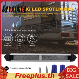 โคมไฟกันสาด 12-24V LED 6000K 3600LM สําหรับรถพ่วงบ้าน [freeplus.th]