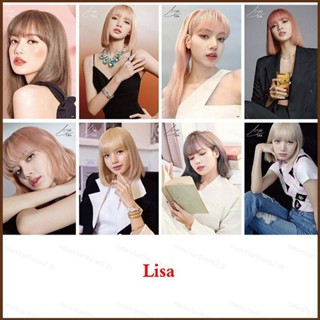 Ns2 โปสเตอร์วอลเปเปอร์ LISA BLACKPINK 42x29 ซม. สําหรับตุ๊กตาบาร์บี้ 8 ชิ้น ต่อชุด SN2