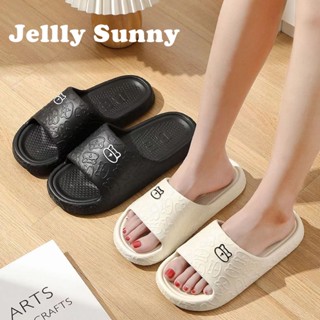  Jellly Sunny Jellly Sunny รองเท้าแตะหญิง รองเท้าแตะ ลำลองสำหรับผู้หญิง พื้นรองเท้าหนามาก fashion High quality Trendy Comfortable B90H2Y4 37Z230910