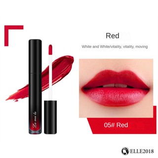 Lameila Fog Velvet Nonstick ลิปสติก Silky Lip Glaze ติดทนนาน Nonsticky กันน้ำแต่งหน้า Strong color development แต่งหน้าสำหรับผู้หญิง Long Lasting Lips แต่งหน้า 【elle20181_th】