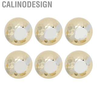 Calinodesign Gold Golf Balls  Fashionable Exquisite Fine Workmanship Ribbon for Ceremony