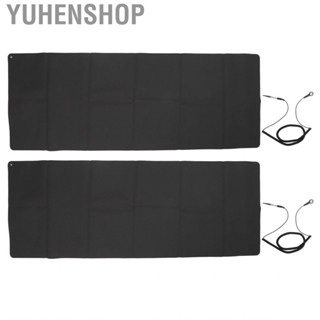 Yuhenshop Reduce Stress Grounding Pad Eliminate Static Sleep Mat 180 X 68cm Improve Circulation with 5m Cable for Exercise