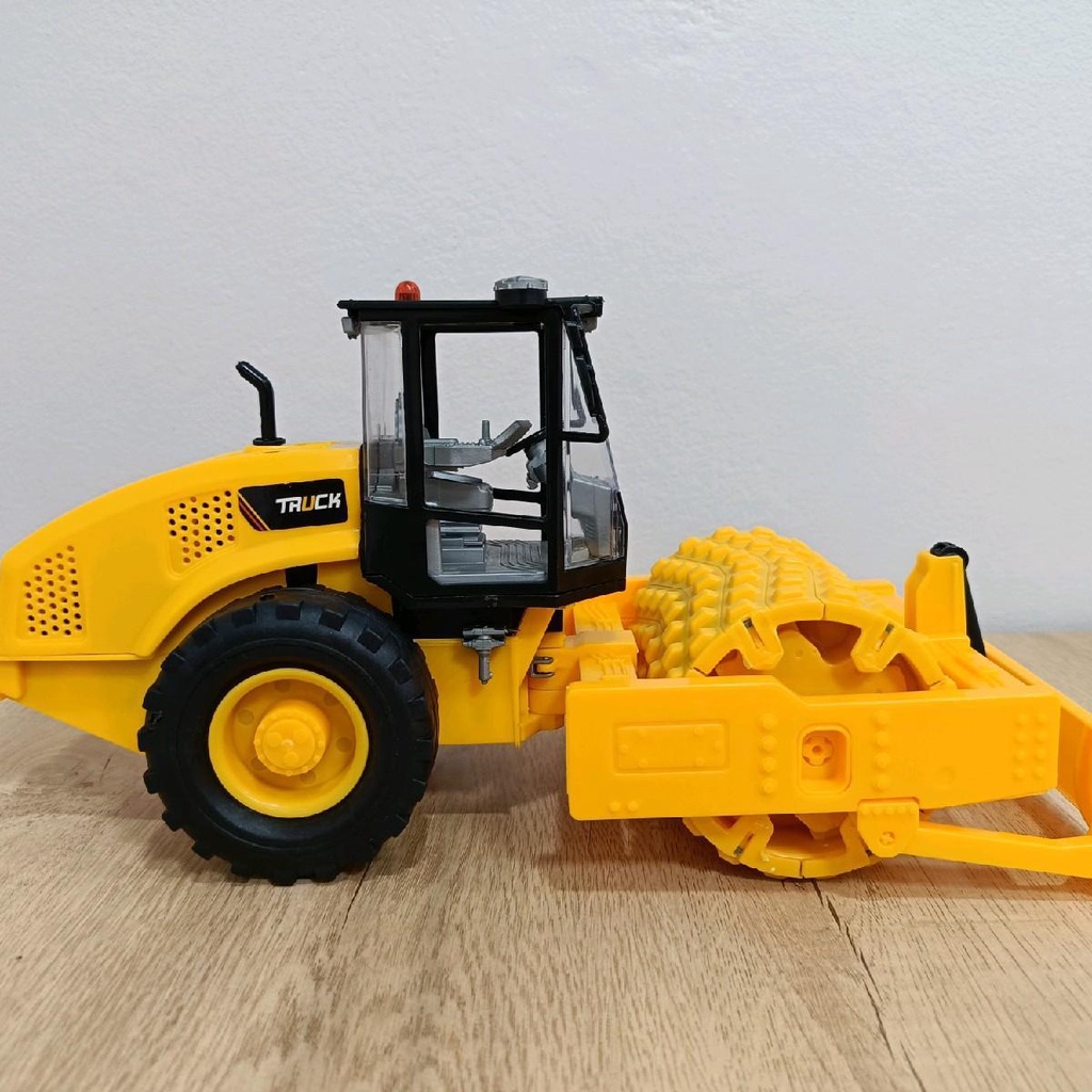 พร้อมส่ง รถบดดิน รถบดทำถนน รถแทรกเตอร์ รถทำถนน รถของเล่น สินค้าตรงปก