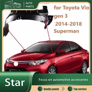 Rtol บังโคลนพลาสติก สําหรับ Toyota Vios Third Generation gen 3 2014 2015 2016 2017 2018