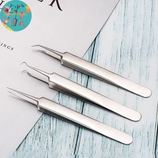 RENBG แหนบ Blackhead Pimples Removal Pointed Bend Face Care เครื่องมือ TH