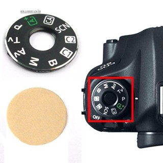 【GRCEKRIN】Dial Mode Interface Cap For Canon EOS 6D Repair Replacement Black Function