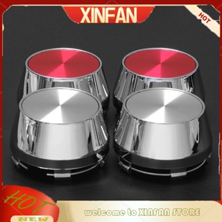 Xinfan ฝาครอบดุมล้อรถยนต์ กันฝุ่น (60 มม.) 4 ชิ้น