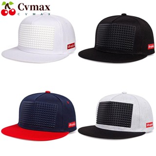 Cvmax หมวกเบสบอล ผ้าฝ้าย ทรงสามเหลี่ยม ระบายอากาศ 3 สี สไตล์ฮิปฮอป สําหรับผู้ชาย และผู้หญิง 2023