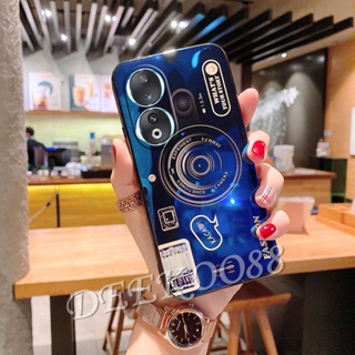 เคสโทรศัพท์มือถือ แบบนิ่ม ลายกล้องถ่ายรูป สําหรับ Honor90 90Lite Honor 90 Lite Pro 5G