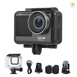 And-sjcam SJ11Active กล้องแอคชั่น แบบพกพา 4K Ultra HD 20MP กันน้ํา กันสั่น รองรับการสตรีมมิ่งแบบสด พร้อมอะแดปเตอร์เคสกันน้ํา