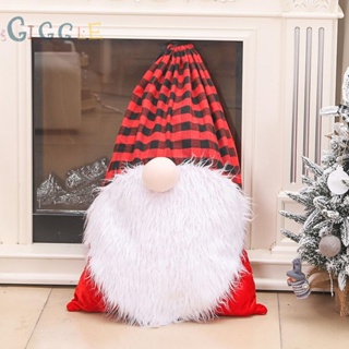 ⭐NEW ⭐Christmas Drawstring Bags Cartoon Oversized Faceless Doll Gift Bag Storage Pouch