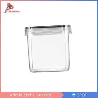 [Prettyia1] กระปุกสุญญากาศ พร้อมฝาปิด สีโปร่งใส สําหรับเก็บน้ําตาล แป้ง ซีเรียล สปาเก็ตตี้