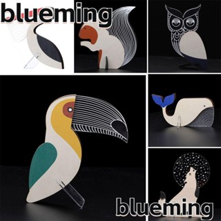 Blueming2 โคมไฟกลางคืน LED อะคริลิคใส รูปปลาวาฬ ปลาทูแคน ของขวัญคริสต์มาส สําหรับตกแต่งข้างเตียงเด็ก