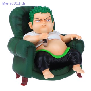 Myriadu โมเดลฟิกเกอร์ PVC รูปการ์ตูนอนิเมะ Fat Zoro Luffy Sanji ของเล่น ของขวัญ สําหรับเก็บสะสม ตกแต่ง