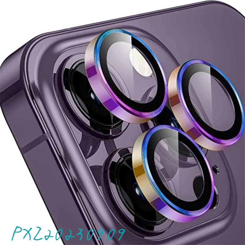 สําหรับiPhone 14 14Plus 14Plsu 14 Pro Maxกล้องเลนส์Protector Anti Scratch Hdกระจกนิรภัยโลหะกล้องป้องกันหน้าจอฟิล์ม
