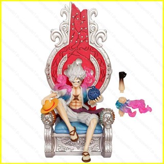 Yyds โมเดลฟิกเกอร์ One Piece Nika Luffy Sun God Thrones ของเล่น ของสะสม สําหรับตกแต่งบ้าน